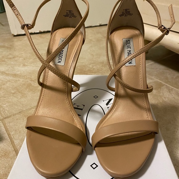 Steve Madden Shoes - Steven Madden Women's Natural Floriaa Heel Sandal